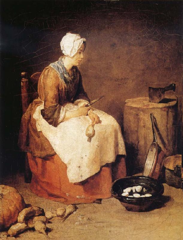 Jean Baptiste Simeon Chardin The Kitchen Maid Spain oil painting art